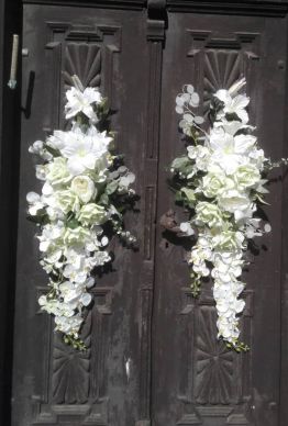 Svatební květinová dekorace